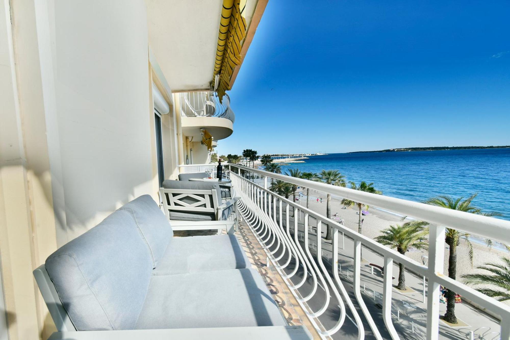 Plage Du Midi- Vue Sur Mer Standing Presta Apartment Cannes Exterior photo